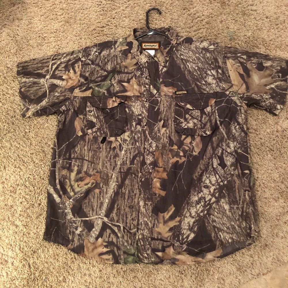 Remington Short Sleeve Camo Shirt